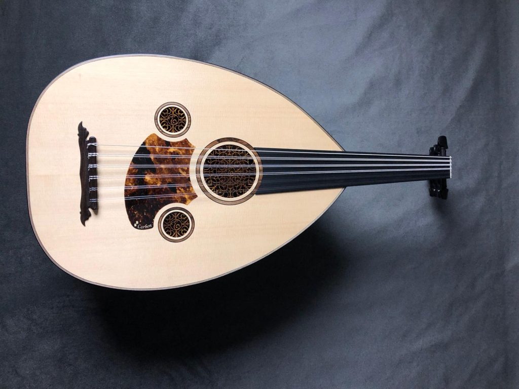 Mini Oud Instrument Carbon Fiber Oud Hybrid - KARBON TASARIM